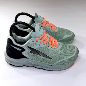 Altra Torin 5 Running Shoes Womens 6 Green Coral Athletic Performance Sneakers